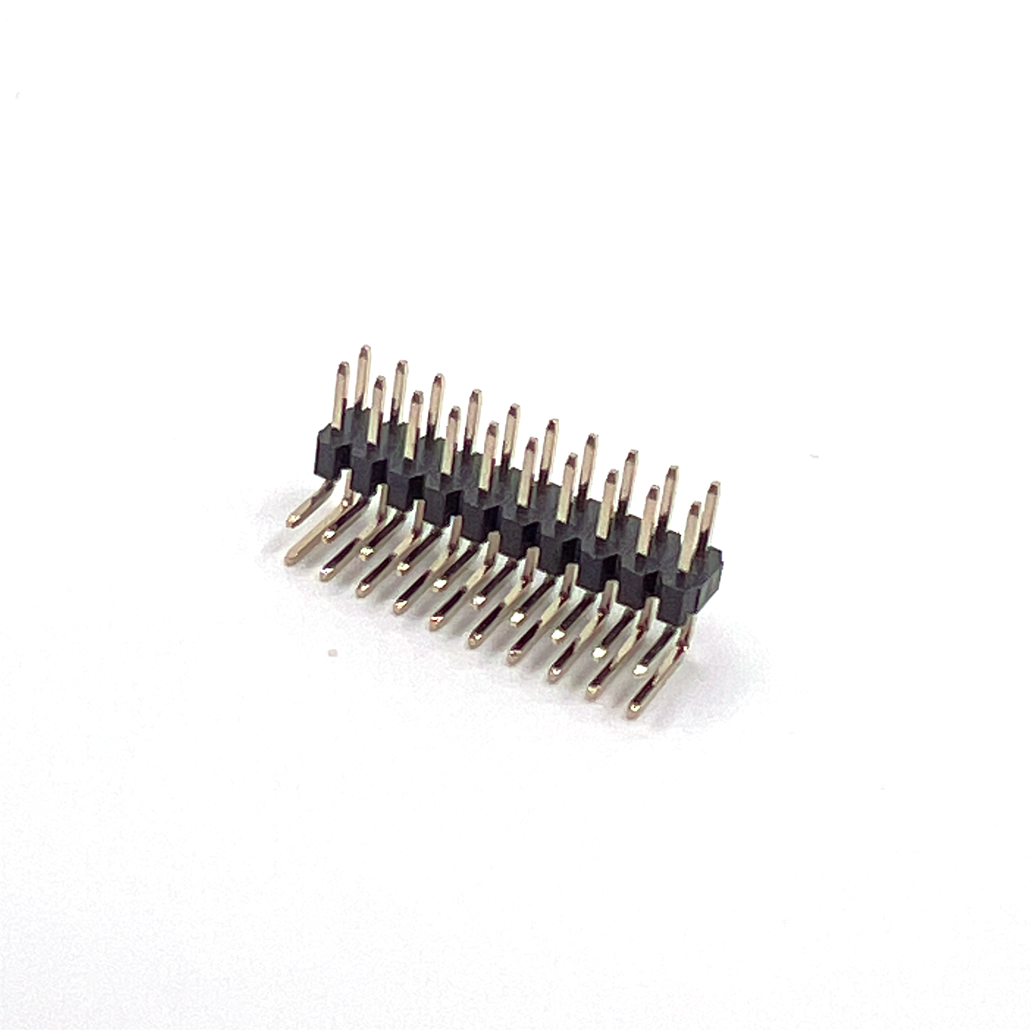 2.0双排排针 弯插